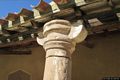 Nughedu Santa Vittoria-Chiesa campestre di San Basilio: sommità di una delle colonne in trachite Nughedu Santa Vittoria-Chiesa campestre di San Basilio: sommità di una delle colonne in trachite