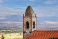 Silanus-Chiesa parrocchiale di Sant’Antonio Abate: la torre campanaria Silanus-Chiesa parrocchiale di Sant’Antonio Abate: la torre campanaria