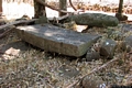 Silanus-Tomba di giganti di Pedras Doladas II: pietra di testata Silanus-Tomba di giganti di Pedras Doladas II: pietra di testata