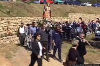 Ulassai-Il processione per la festa di Santa Barbara Ulassai-Il processione per la festa di Santa Barbara