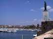 Alghero: il porto di Alghero visto dalla Torre di Sant&rsquo;Erasmo