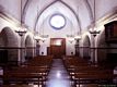 Ardauli: chiesa parrocchiale della Beata Vergine del Buon Cammino: interno verso il portale di ingresso