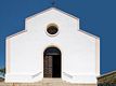 Arzachena-La piccola chiesa di Santa Lucia: la facciata dopo l&rsquo;ultimo restauro