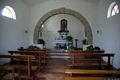Arzachena: chiesa campestre di Santu lucca di l&rsquo;Agliuledda: interno