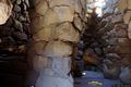 Arzachena-Nuraghe complesso la Prisciona: interno