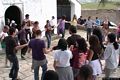 Escolca-Festa di San Simone: ballo intorno alla chiesa Escolca-Festa di San Simone: ballo intorno alla chiesa