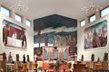 Lanusei-Santuario dedicato alla Madonna del Rosario d’Ogliastra: transetto destro Lanusei-Santuario dedicato alla Madonna del Rosario d’Ogliastra: transetto destro