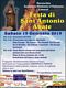 Lanusei-Locandina della festa di Sant’Antonio Abate Lanusei-Locandina della festa di Sant’Antonio Abate