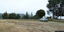 Lanusei: campo di tiro al volo: cancello di ingresso