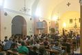 Loceri: chiesa parrocchiale di San Pietro Apostolo: una cerimonia all’interno della chiesa