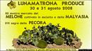 Lunamatrona: locandina della festa del melone