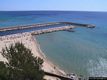 Orosei-Molo al termine della spiaggia di Osalla