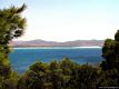 Sant'Anna Arresi: veduta della costa di Porto Pino dalla pineta Sant'Anna Arresi: veduta della costa di Porto Pino dalla pineta