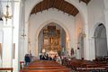 Villamar-chiesa parrocchiale di San Giovanni Battista: la navata centrale con l'altare maggiore Villamar-chiesa parrocchiale di San Giovanni Battista: la navata centrale con l'altare maggiore