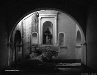 Abbasanta-vecchia foto della chiesa di San Martino: interno