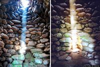 Abbasanta-Evento del sole al solstizio d’estate all’interno del nuraghe Alga di Abbasanta