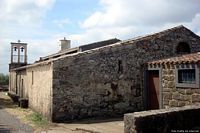 Abbasanta-chiesa campestre di Sant’Agostino: veduta posteriore