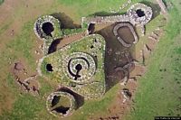 Abbasanta-Veduta del nuraghe Losa dall’alto