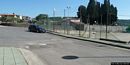 Aidomaggiore-Campo da Calcetto: cancello di ingresso