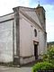 Aidomaggiore: chiesa parrocchiale di Santa Maria delle Palme: veduta da sinistra