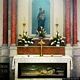 Aidomaggiore: chiesa parrocchiale di Santa Maria delle Palme: statua di Maria bambina nella Cappella del Rosario