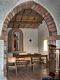 Aidomaggiore: chiesa dedicata a San Gavino Martire: altare laterale con la statua dell’Ecce Homo