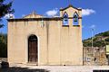 Ales: chiesa di Santa Maria: veduta della facciata