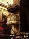 Ales-Cattedrale dei Santi Pietro e Paolo: il pulpito alla destra della Cappella del Santissimo