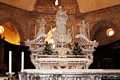 Alghero: la Cattedrale di Santa Maria Vergine: l’altare maggiore