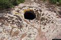 Allai-Imboccatura della domus de janas denominata Sa Cisterra