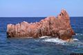 Tortolì-Arbatax-e bellissime rocce rosse affioranti dal mare