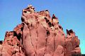 Tortolì-Arbatax: il particolare della roccia rossa