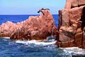 Tortolì-Arbatax: tuffi dalle rocce rosse di Arbatax