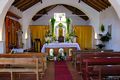 Tortolì-Arbatax: interno della chiesa campestre del Santissimo Salvatore