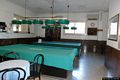 Arborea-Bocciodromo Comunale: la sala con tavoli per il gioco di boccette
