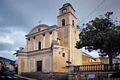 Arbus: chiesa parrocchiale di San Sebastiano: veduta dal davanti