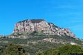 Guspini: veduta del monte Arcuentu