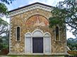 Guspini: il pitzinurri: facciata della chiesa di Santa Barbara