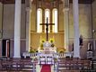 Guspini: il pitzinurri: interno della chiesa di Santa Barbara