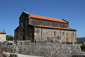 Ardara: chiesa di Nostra Signora del regno: veduta panoramica