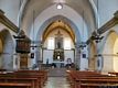 Ardauli: chiesa parrocchiale della Beata Vergine del Buon Cammino: interno verso il presbiterio