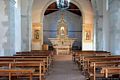 Ardauli: chiesa dei Santi Cosma e Damiano: interno verso il presbiterio