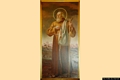 Aritzo-chiesa parrocchiale di San Michele Arcangelo: nella Cappella di San Francesco raffigurazione di Sant’Ignazio da Laconi