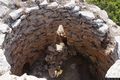 Armungia: il nuraghe Scandariu: la camera interna