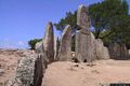 Arzachena-tomba di giganti Li Lolghi: la stele e i lastroni visti