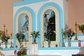 Arzachena: chiesa campestre di Santu Paulu Calta: la Madonna del Buon Cmmino e San Paolo Eremita