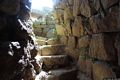 Arzachena: il nuraghe Albucciu: scala interna