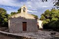 Arzachena: chiesa campestre di Santu Ghjuanni d’Alzachena: facciata