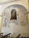 Banari: chiesa parrocchiale di San Lorenzo: affresco portato alla luce durante il restauro