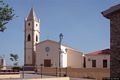 Baradili: chiesa parrocchiale di Santa Margherita: facciata
